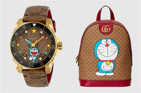 doremon gucci|gucci doraemon collection.